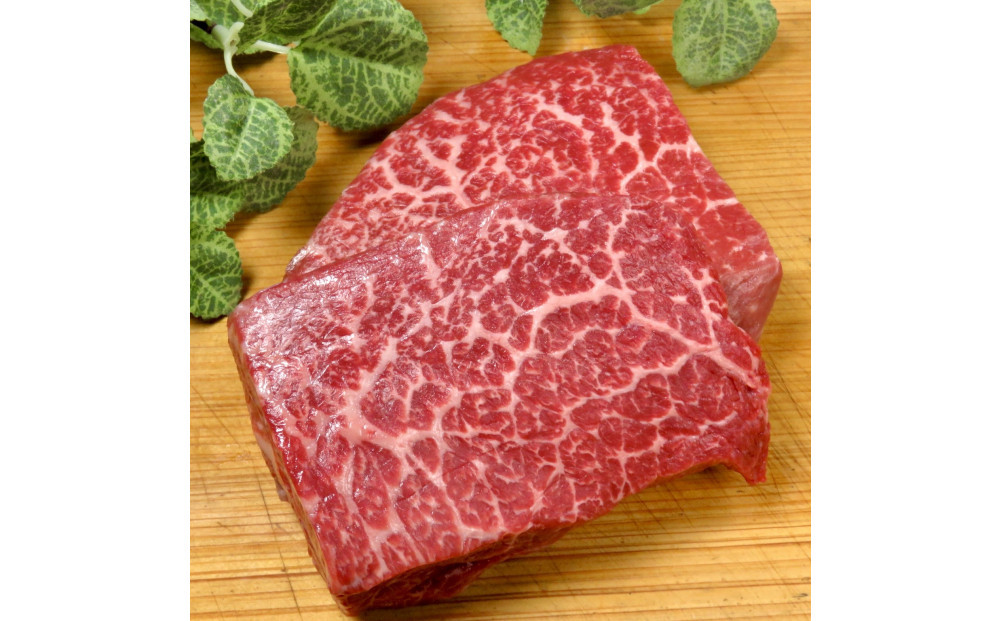 【セット】博多和牛A5ランク 赤身希少部位ステーキギフトセット約200g×2枚
