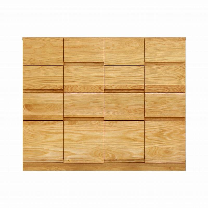 チェスト タンス 幅102 4段 奥行44 ホワイトオーク 無垢 桐たんす 箪笥 婚礼 衣類収納 大川家具 丸田木工 ココ