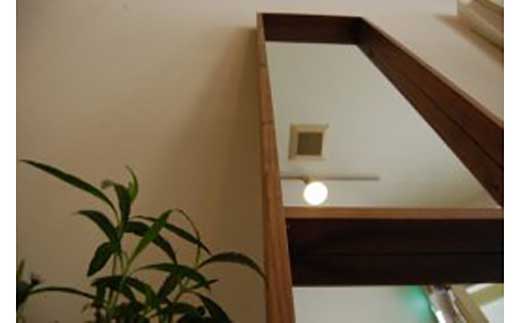 【無垢ホワイトオーク製インテリアミラー】NO1ミラー オーク