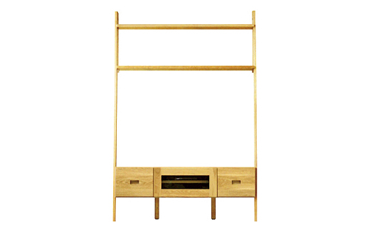 【開梱設置】高野木工 レイリア 118TVボード ホワイトオーク【10年保証】