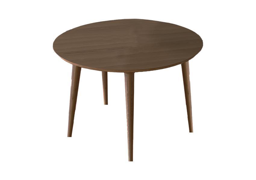 【開梱設置】高野木工 MALLOON マルーン ダイニングテーブル 直径90cm ウォルナット【10年保証】