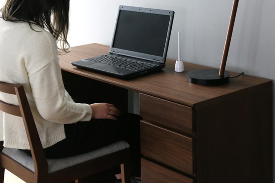 【開梱設置】高野木工 アスター ASTER 120天板 + サイドパネル（右・左） + 30チェスト ※チェア別売 ウォルナット【10年保証】