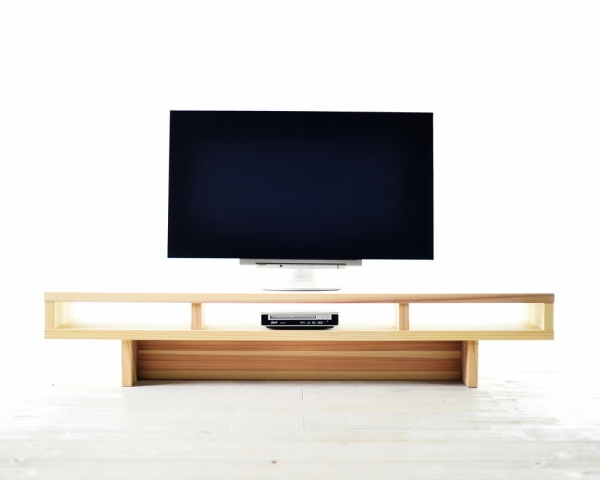 【ナチュラル＆スタイリッシュな国産杉テレビ台】クラブＡＶボード 150 国産杉