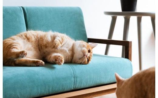 【RONRONNER】CLANK ネコソファ（ウォールナット）