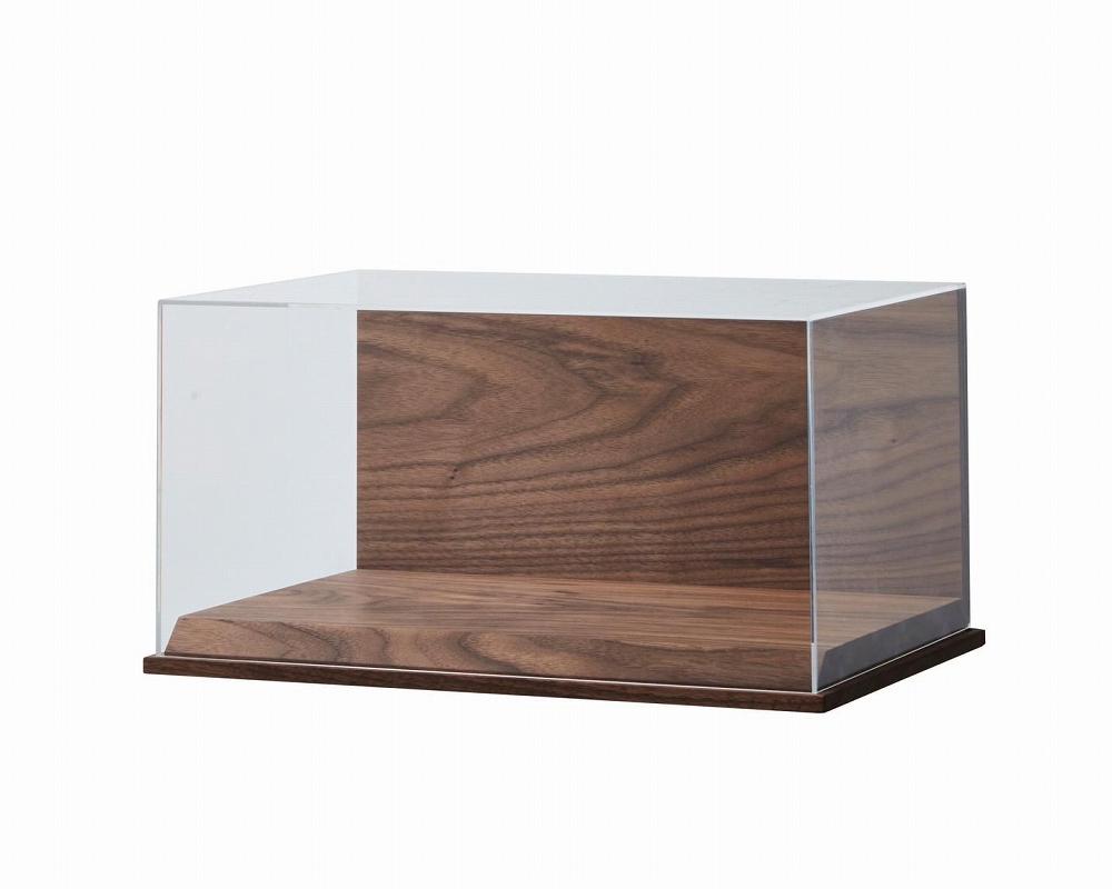 noobo シューズケース スニーカーケース アクリルケース 天然無垢材 ウォールナット BIG