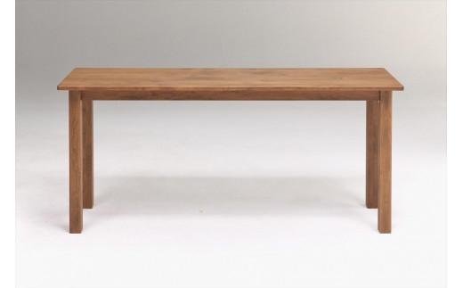 ＜空間にマッチする超シンプルデザインデスク＞／シンプル140デスク／ブラウン／机／大川家具