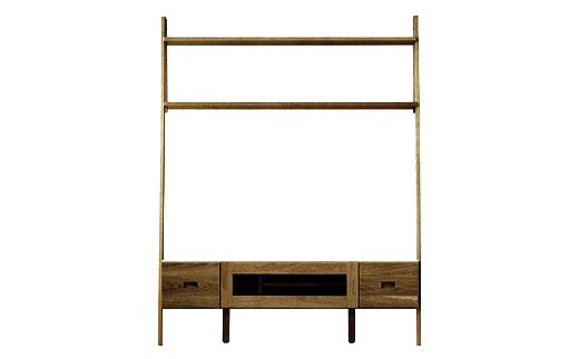 【開梱設置】高野木工 レイリア 138TVボード ウォルナット【10年保証】