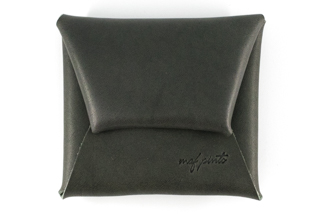 maf pinto コインケース レザー 革 小銭入れ 財布 グレー