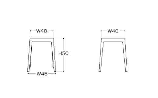 【開梱設置】高野木工 モル 40×40サイドテーブル ウォルナット【10年保証】
