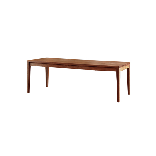 【開梱設置】高野木工 プレーン リビングテーブル 120cm ウォールナット【10年保証】