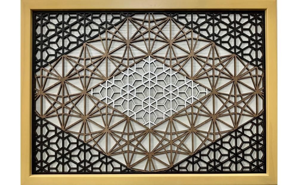 オリジナル額装品「happinessシリーズ 菱形mini」