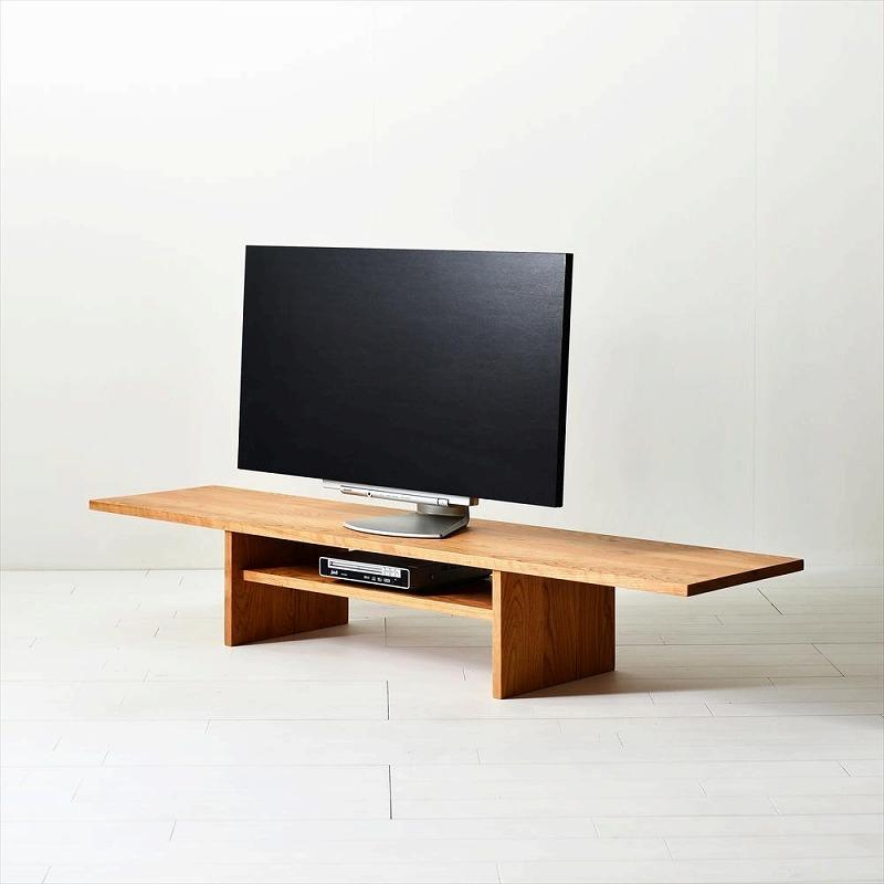 シンプルでおしゃれなテレビボード　konojiＴＶボード150／チェリー　テレビ台　無垢材　天然木　ロータイプ　完成品　ローボード　ローテーブル　センターテーブル　パソコンデスク　本棚