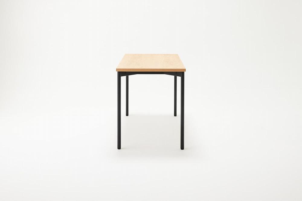 パソコンデスク シンプル デスク WAAKdesk TypeA 120 天板オーク | 脚ブラック