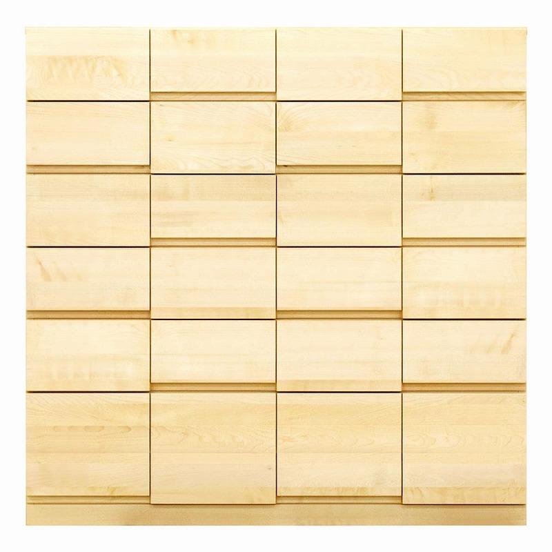 チェスト タンス 幅118 6段 奥行44 メープル 無垢 桐たんす 箪笥 婚礼 衣類収納 大川家具 丸田木工 ココ