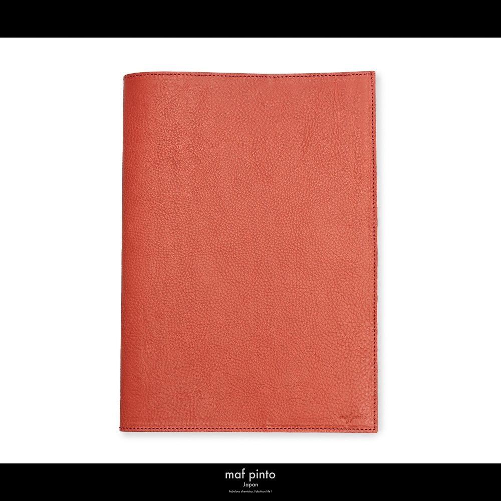 maf pinto (マフ ピント) ノートカバー B5サイズ レッドシュリンク レザー 本革 日本製