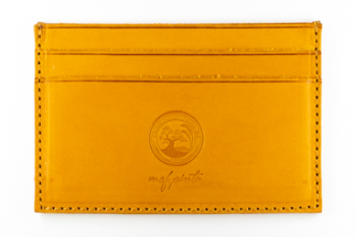 maf pinto レザーカードケース イエロー