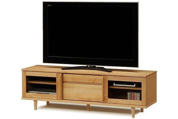 【幅150 奥行45.5 高さ47.5】エヴァ150テレビボード