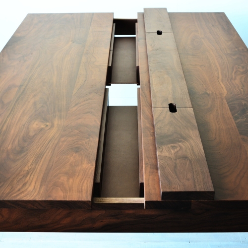 【ワーキングデスク・会議用デスク・ダイニングに！】スマートデスク 150 ウォールナット