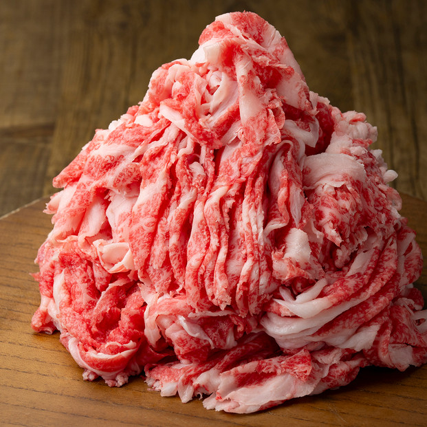 【大容量！】A4／A5　博多和牛　切り落とし　こま切れ　1kg【250g×4】