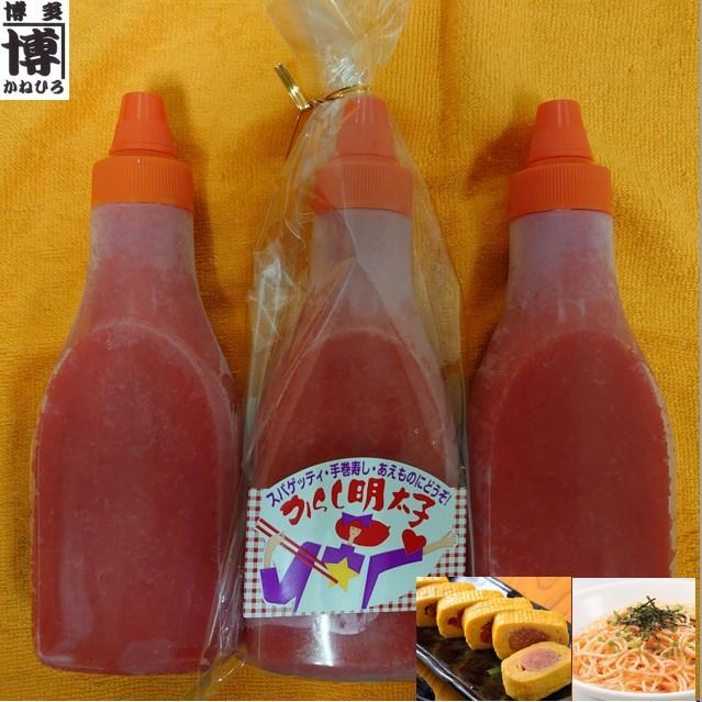 味付けバラ子チューブ入り350ｇ×3本 ( 辛子明太子 )