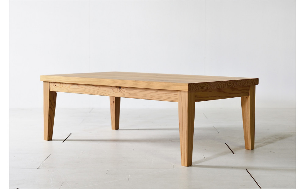 【木の香かおる国産杉のローテーブル】木の香ローテーブル3  センターテーブル 文机 ウレタン塗装 九州産杉 大川家具