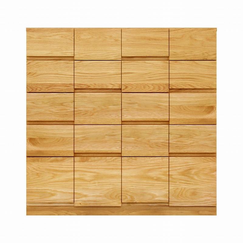 チェスト タンス 幅102 5段 奥行44 ホワイトオーク 無垢 桐たんす 箪笥 婚礼 衣類収納 大川家具 丸田木工 ココ