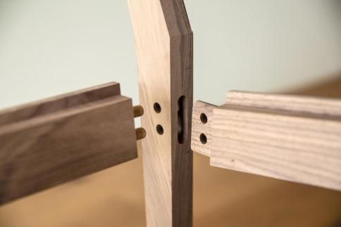 【開梱設置】高野木工 リアルト チェア ホワイトオーク 生地：CHART7 マットブラック【10年保証】