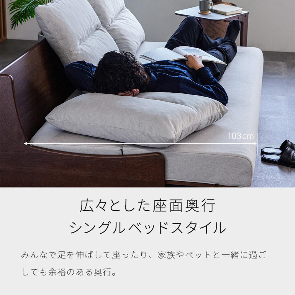 ã鿢±èšçœ®ããœãã¡ããã å¹
200cm ãŽã£ã³ã»ã³ããBRÃããŒã¯ã°ã¬ãŒãããå¯ãœãã¡ãã¢ãŒãã«ïŒå€§å·å®¶å
·ã