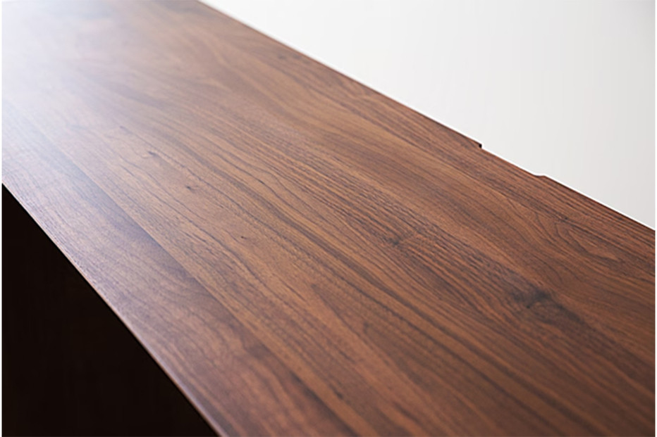 【開梱設置】高野木工 アスター ASTER 120天板 + サイドパネル（右・左） + 30チェスト ※チェア別売 ウォルナット【10年保証】