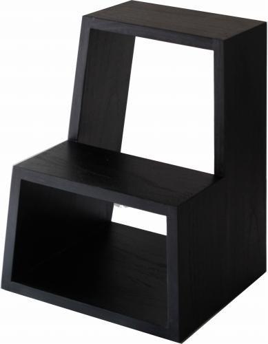 【PRIMO ステップスツール スミイロ】★約1.6kgの軽さと腕利きの職人でも至難の技である角度の付いたロッキング組を用いて丈夫さを兼ね備えたスツール 紫外線に強く色褪せにくいセラウッド塗装仕上