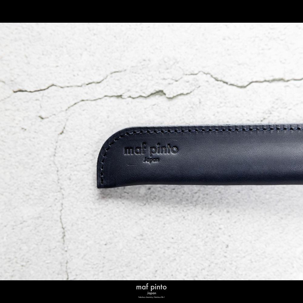 maf pinto(マフ ピント) ペンケース １本差し ペンシース 万年筆 筆箱 ネイビー レザー 本革 日本製