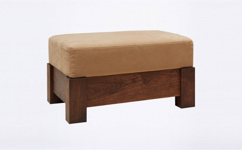 ボガード　無垢材 オットマン アメリカンヴィンテージデザイン