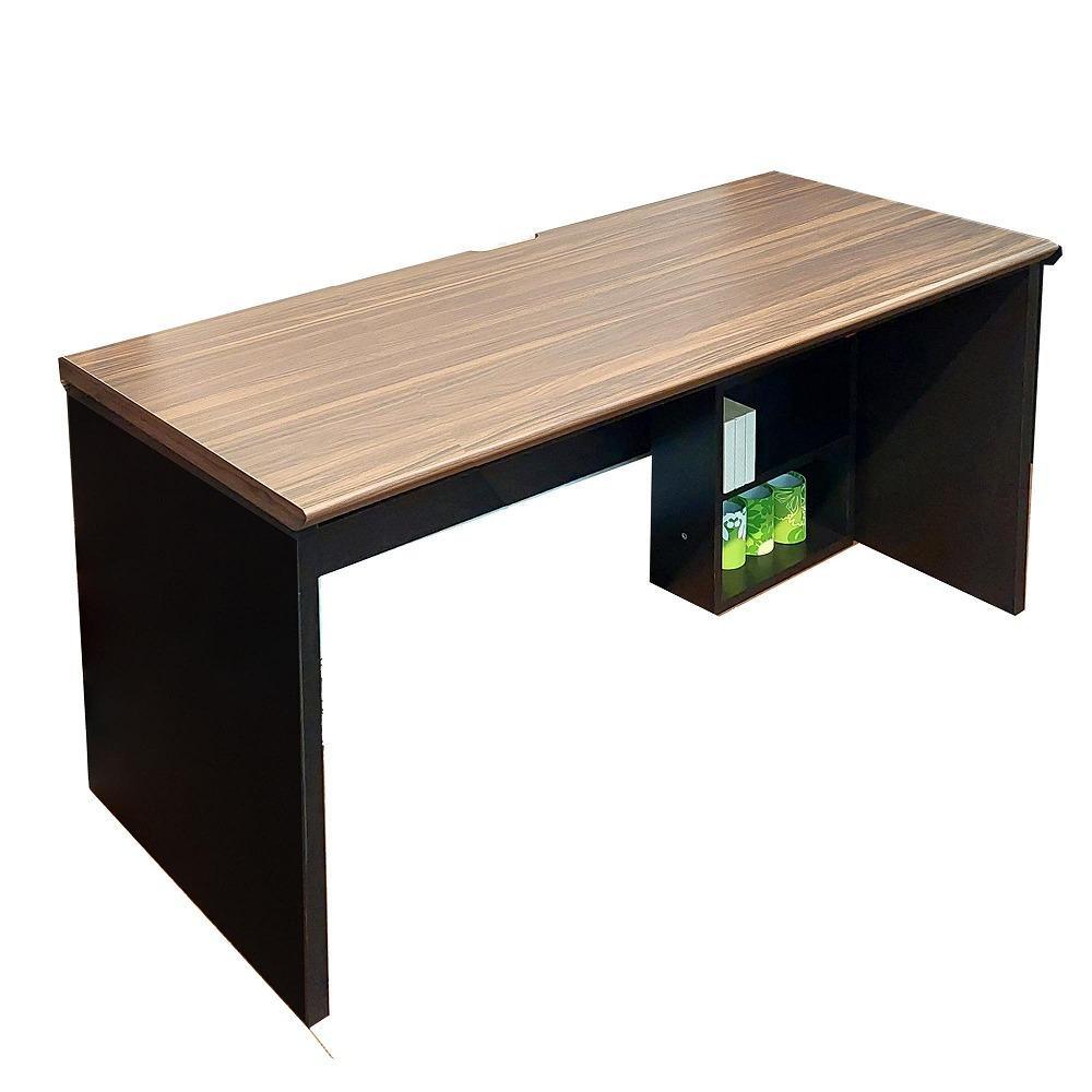 高級デスク 大人向け 大人用 大人の学習机 デスク 160cm 国産 日本製 【3梱包】机 160cm幅×奥行60 ワークデスク （ウォールナット） 学習机 大人 棚付き