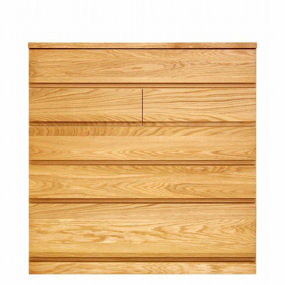 チェスト タンス 幅102 5段 奥行44 ホワイトオーク 無垢 桐たんす 桐箪笥 箪笥 木製 婚礼 衣類収納 大川家具 丸田木工 ミンクス