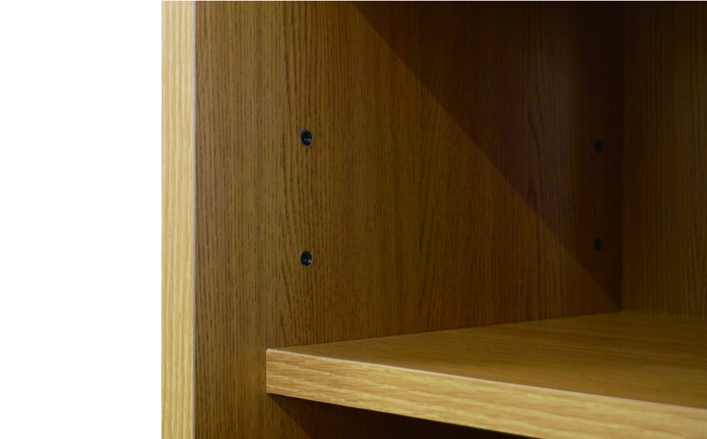 無垢リビング家具エリア2(キャビネット・ダイニングボード・食器棚)90cm【2色】