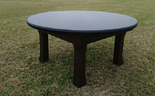 杉ちゃぶ台（直径75センチ）ブラウン