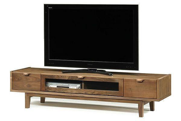 【幅179.8 奥行46 高さ41.3】ナタリー180テレビボード（ウォールナット）