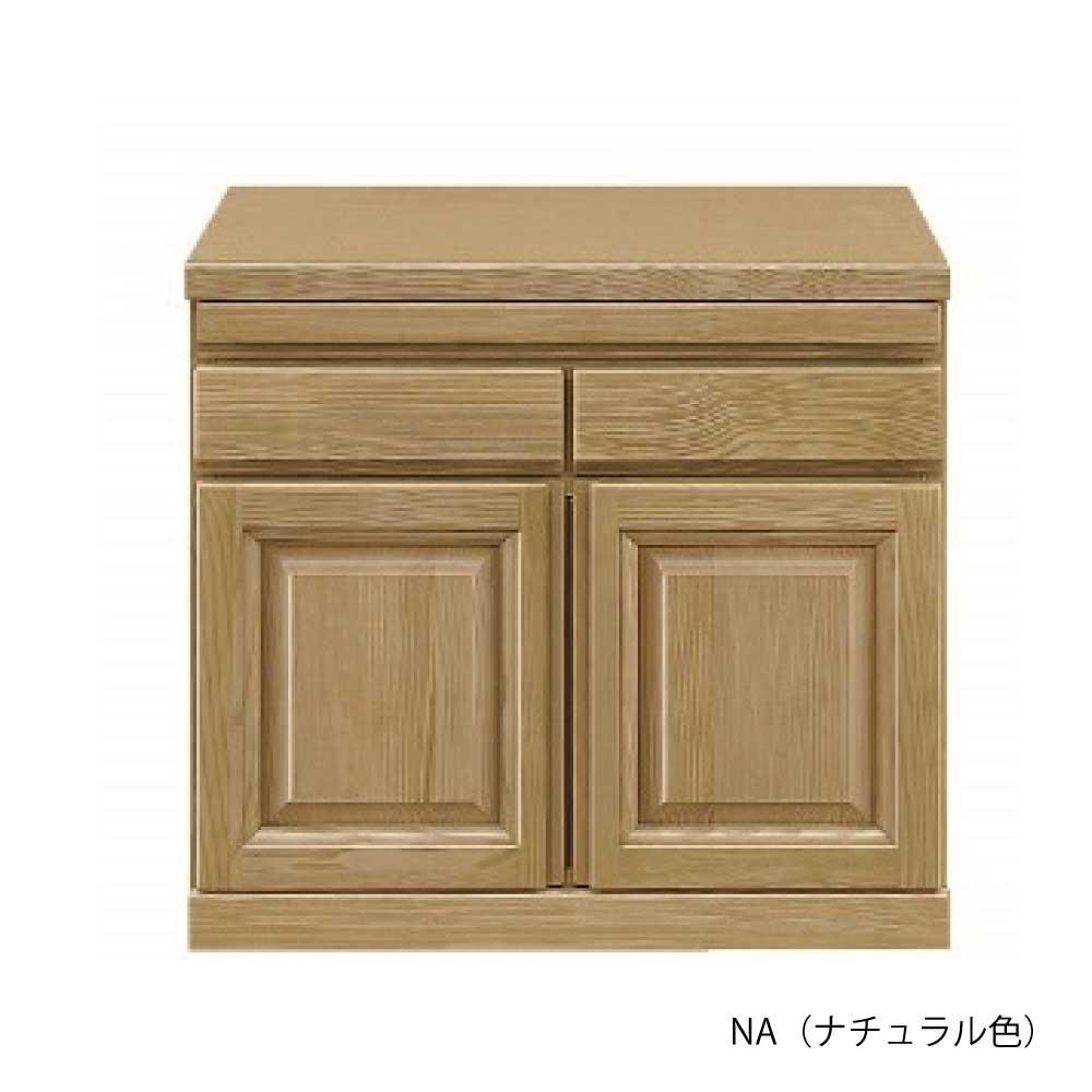 60幅 家具調仏壇 ロータイプ 日本製 仏具 開き戸 カウンター付き 60センチ【NA（ナチュラル色）】