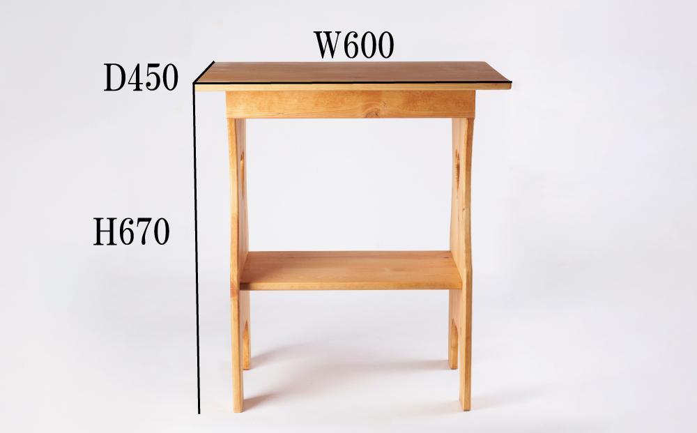 W60 カントリーハイテーブル 台付き