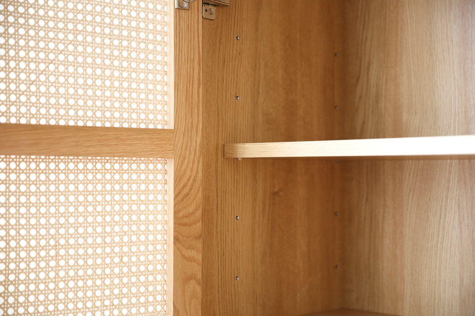 【開梱設置】高野木工 ブレス 80キャビネット オーク【10年保証】