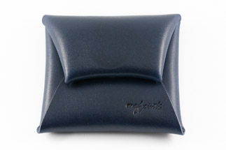 maf pinto コインケース レザー 革 小銭入れ 財布 ネイビー