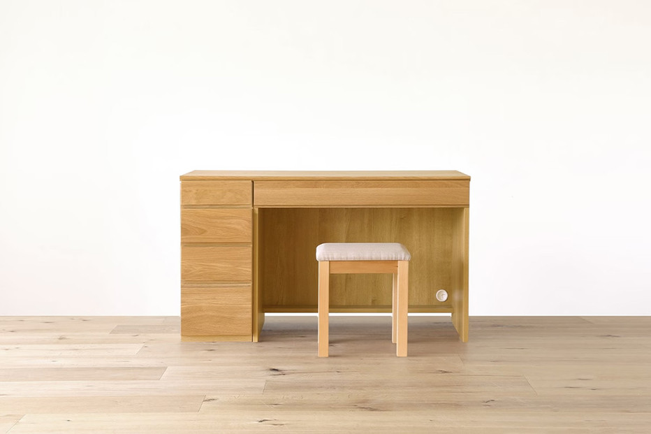 【開梱設置】高野木工 アスター 120天板 + 30チェスト + 90デスク ※スツール別売 ウォルナット【10年保証】