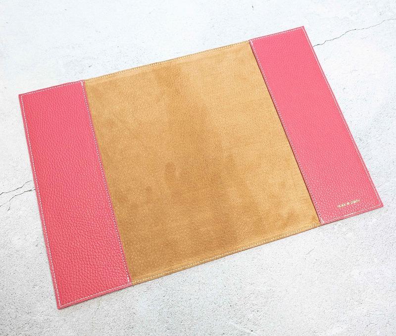 maf pinto (マフ ピント) ノートカバー B5サイズ ピンク ADRIA LINE レザー 本革 日本製