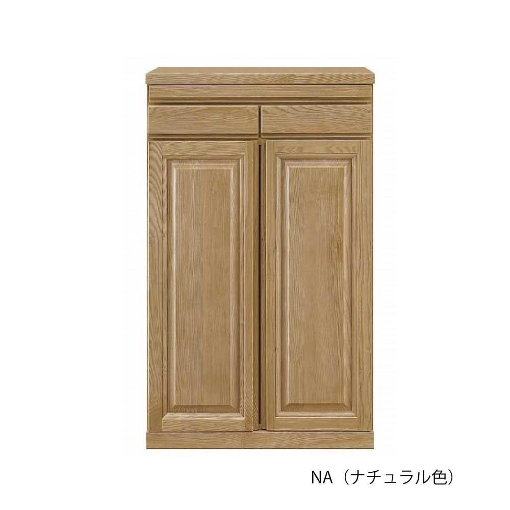 60幅 家具調仏壇 ハイタイプ 日本製 仏具 開き戸 カウンター付き 60センチ【NA（ナチュラル色）】