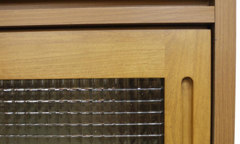 100 カップボード ハッピー 全ガラス＜NA色＞