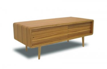 【Pearl TVボード　ゼブラウッド】ゼブラウッド材のかわいいTVボード＜ゼブラウッド材ツキ板　ウレタン塗装＞  家具 テレビ台 テレビボード TVボード AVボード 棚 リビングボード サイドボード ローボード MUFactory