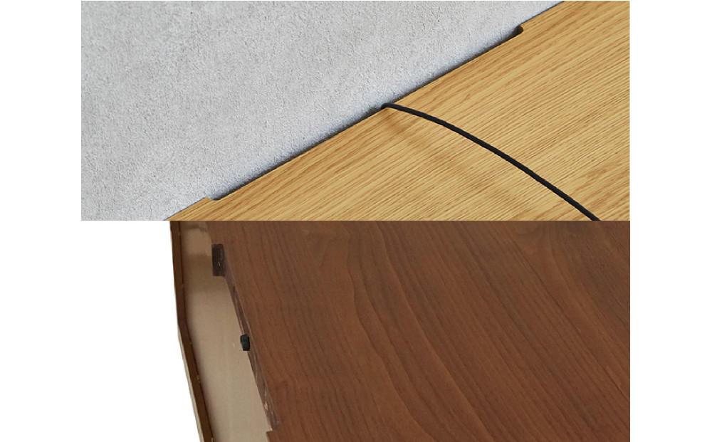 天然木リビング家具アーザ(サイドボード)170cm  H80【6色】