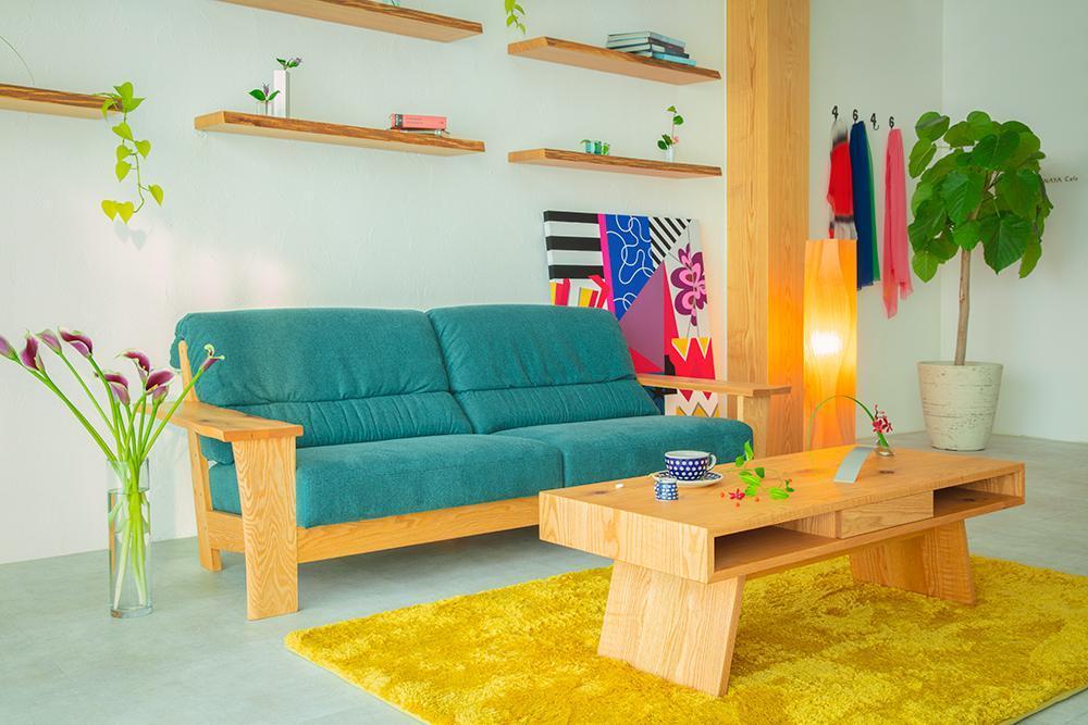 【MARUSHO】MASSA ハイバックソファー182