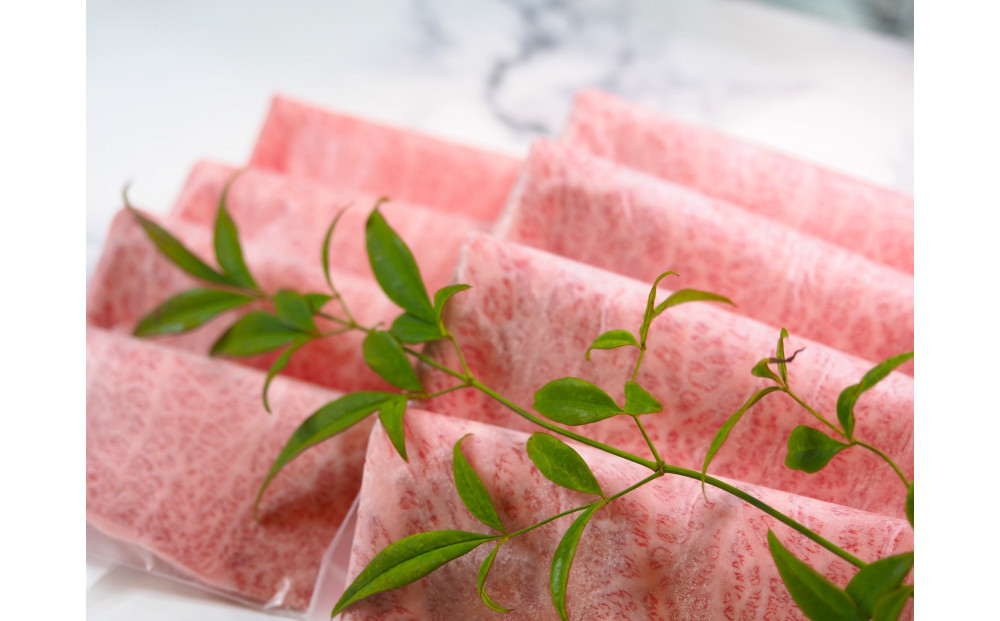 博多和牛肩ロース　すき焼きしゃぶしゃぶ用600g