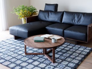 SPAGO Circle Table 084 walnut